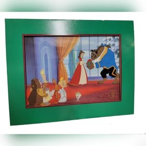 The Disney Store Beauty and the Beast Exclusive Commemorative Lithograph
